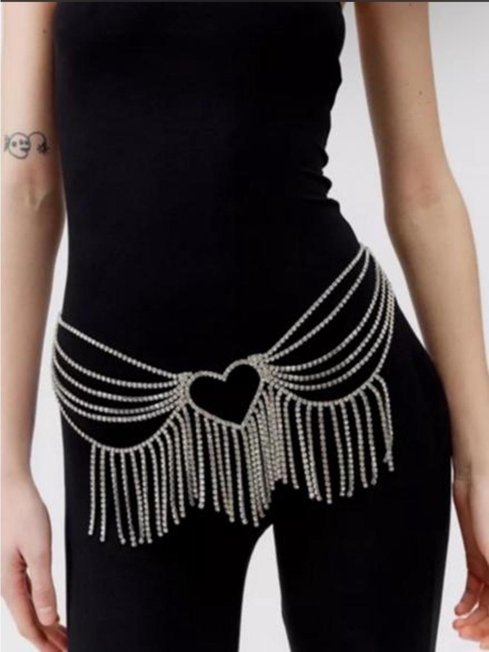 Urban Outfitters silver waist chain